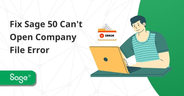 Sage 50 Can't Open Company File