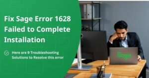 Sage Error 1628