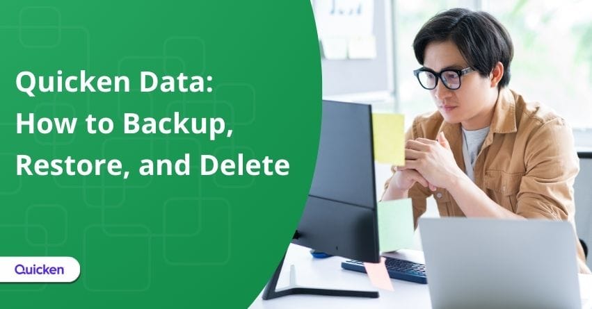 Backup Quicken Data