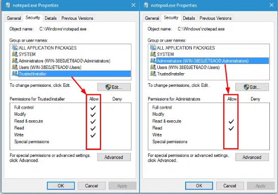 Show hidden file and folder 