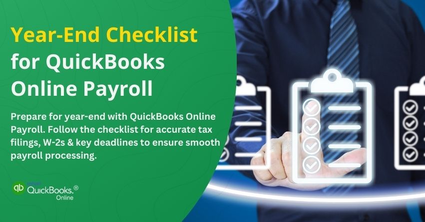 Year-End Checklist for QuickBooks Online Payroll