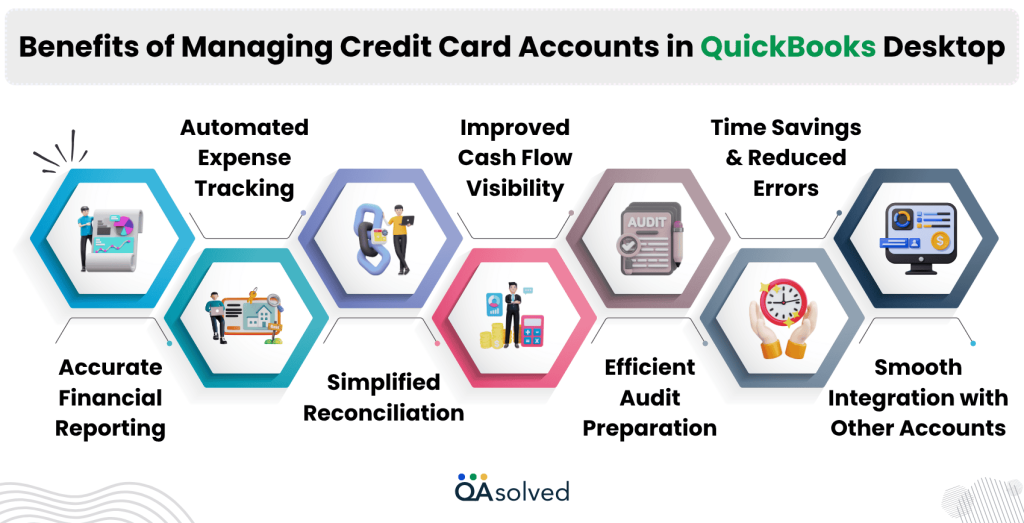 Benefits of Managing Credit Card Accounts in QuickBooks Desktop