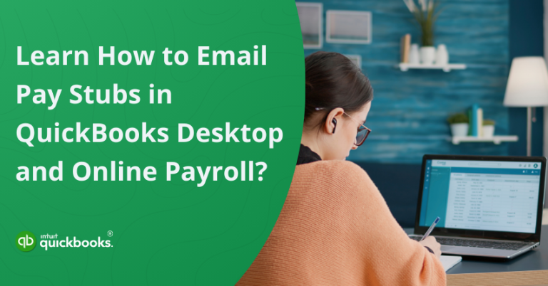 Email Pay Stubs in QuickBooks