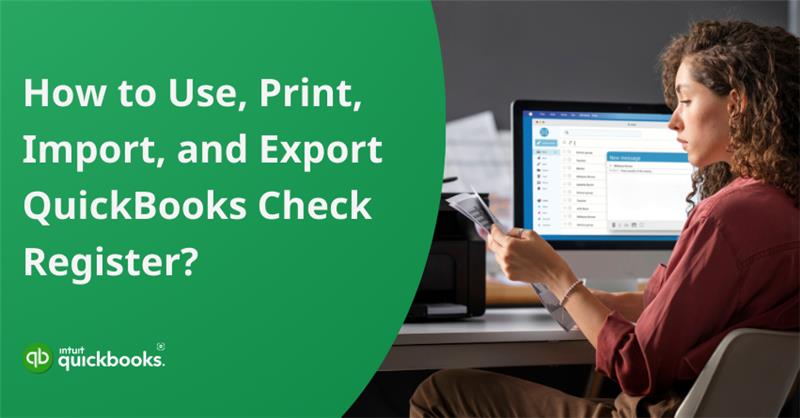QuickBooks Check Register
