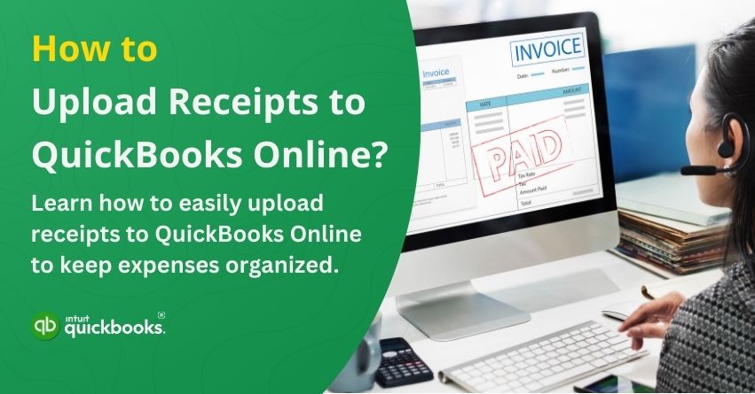 Upload Receipts to QuickBooks Online