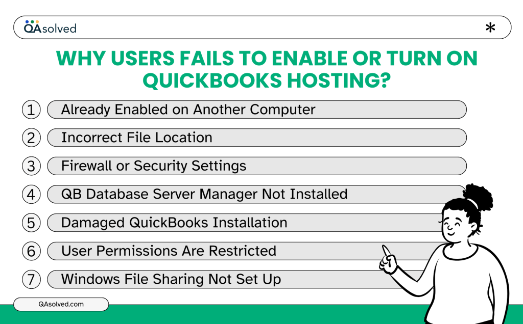 Why Users Fails to Enable QuickBooks Hosting