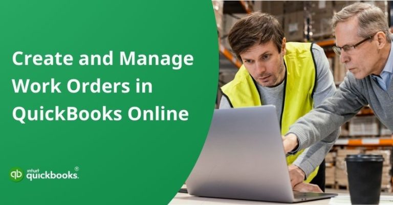 Work Orders in QuickBooks