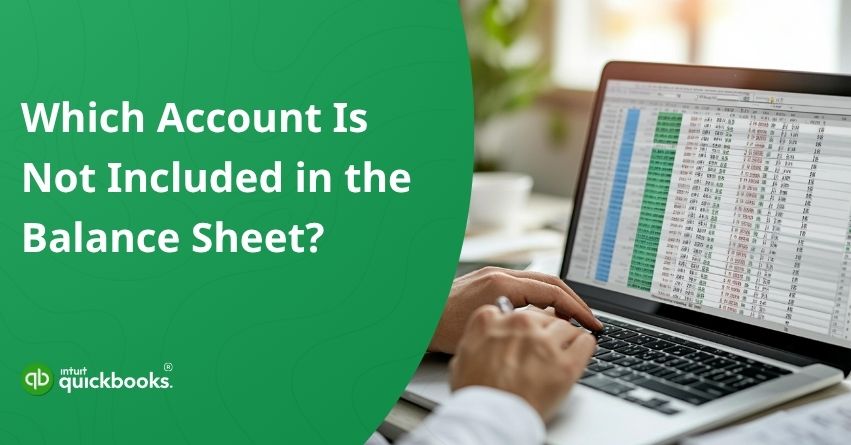 Accounts in Balance Sheet