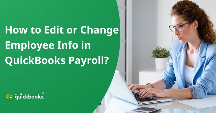Change Employee Info in QuickBooks