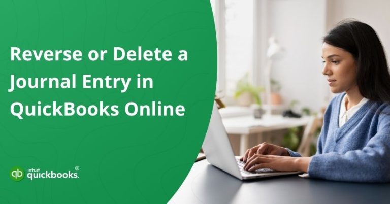 Delete a Journal Entry in QuickBooks Online