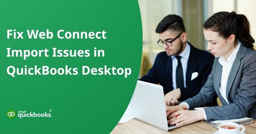 Web Connect Import Issues in QuickBooks