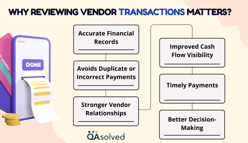 Why Reviewing Vendor Transactions Matters in QuickBooks Online