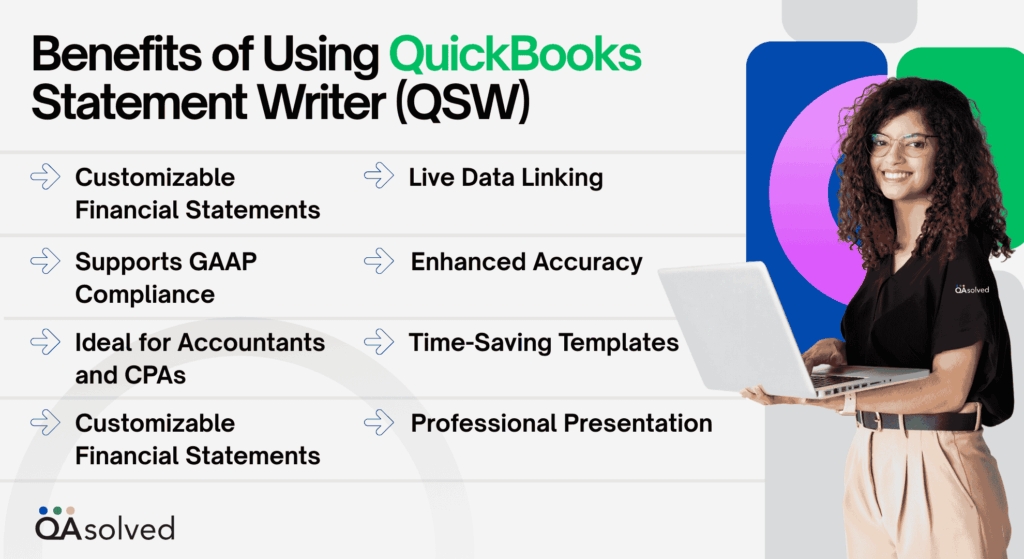Benefits of QuickBooks Statement Writer