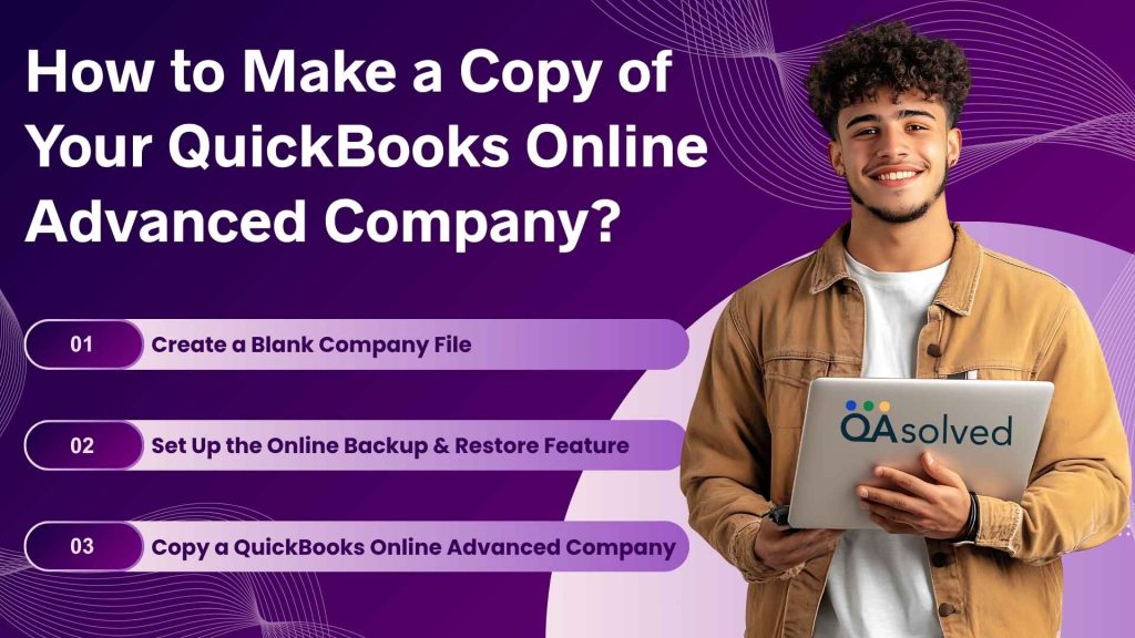Steps to Make Copy of QuickBooks Online Advanced Company