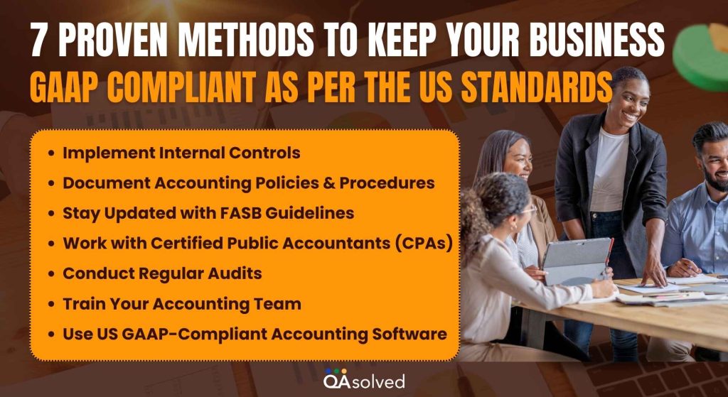 Ways to Remain US GAAP-Compliant