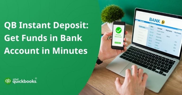 QuickBooks Instant Deposit