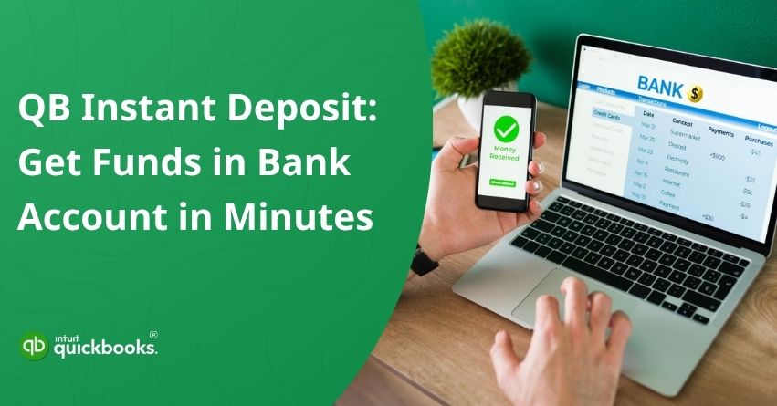 QuickBooks Instant Deposit