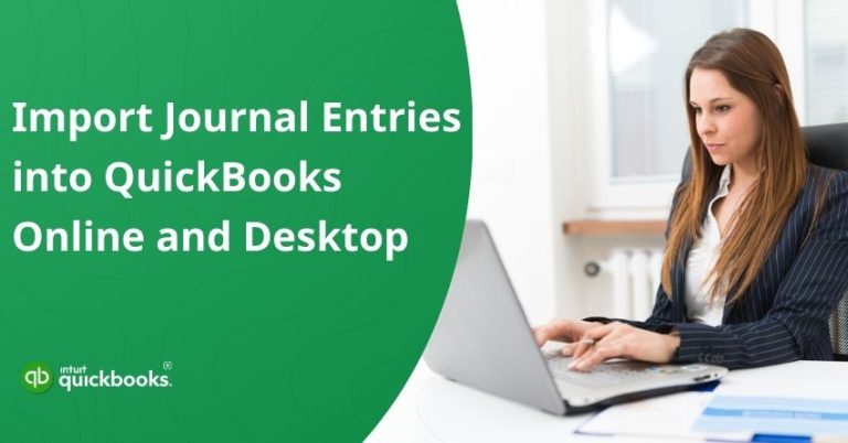 Import Journal Entries into QuickBooks