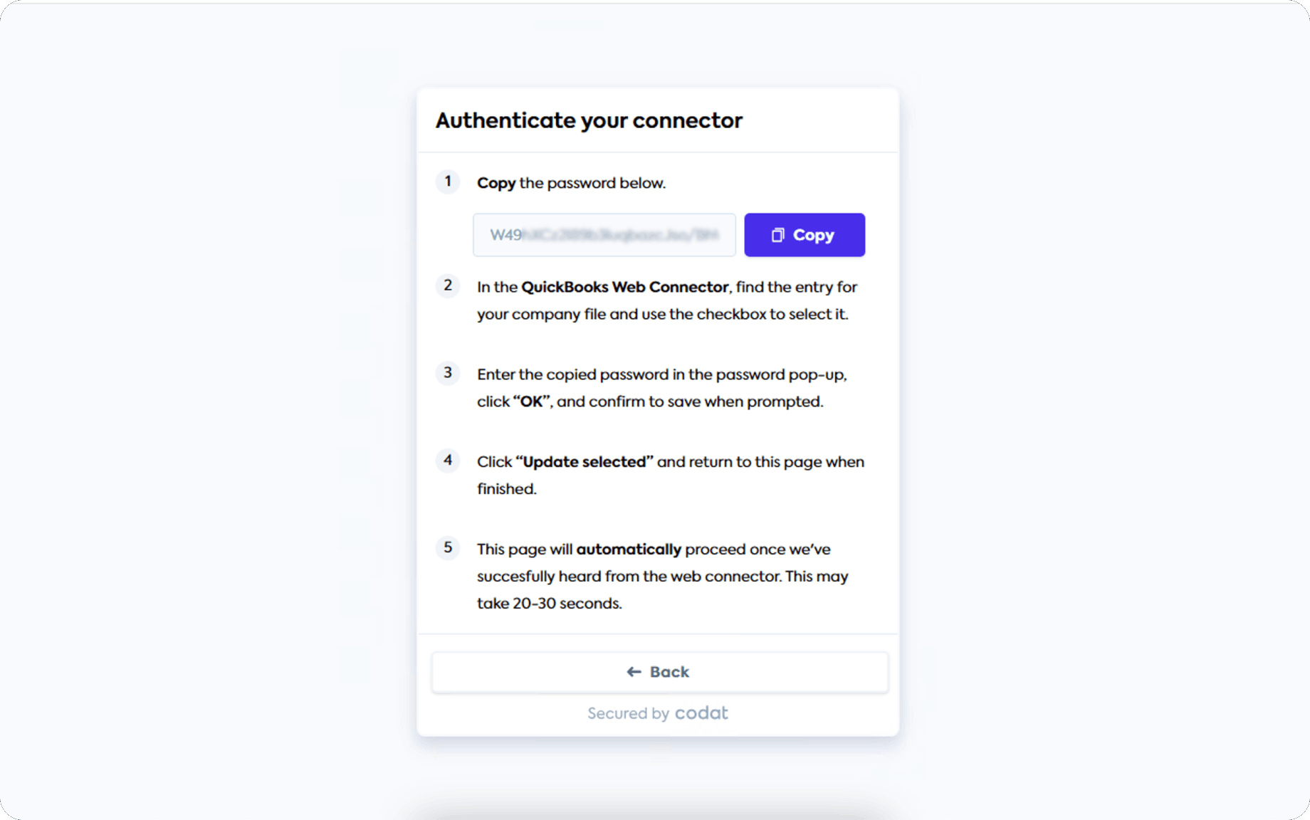 Authenticate your Connector
