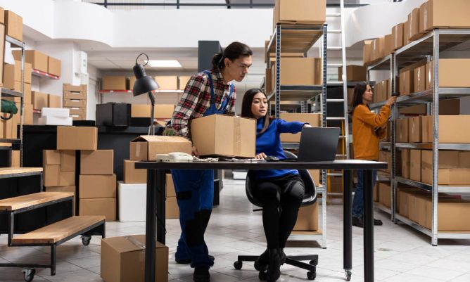 Service-manufacturing and wholesale